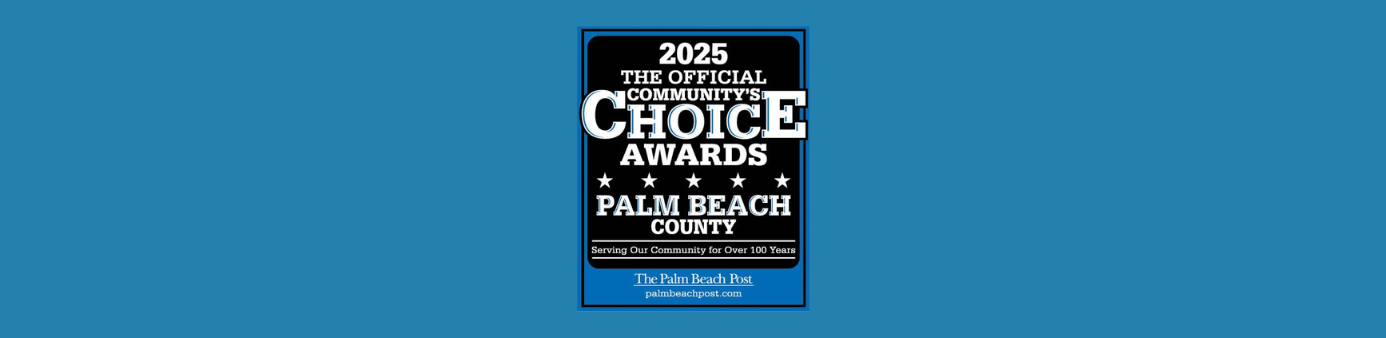 2025 Palm Beach Community's Choice Awards Logo