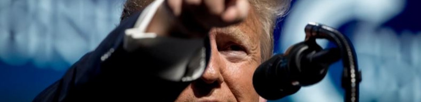 President Donald Trump at the Palm Beach County Convention Center in West Palm Beach, Fla. Dec. 21, 2019 Photo: Andrew Harnick (Associated Press)