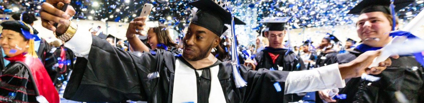 Photograph of a Lynn University Graduate