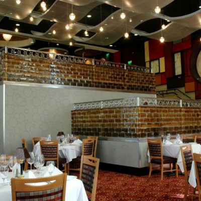 Photo of the interior tables and seating at Ruth's Chris steak house